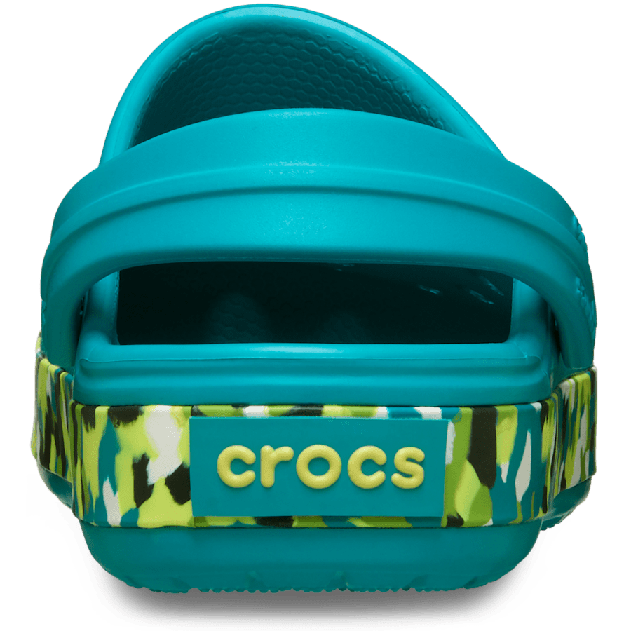 Kids' Crocband Glow Confetti Band Clog - US 1419