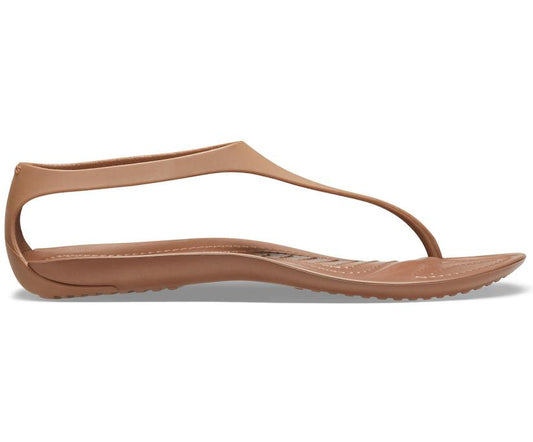 Women Sexi Flip Bronze | Crocs Sandals