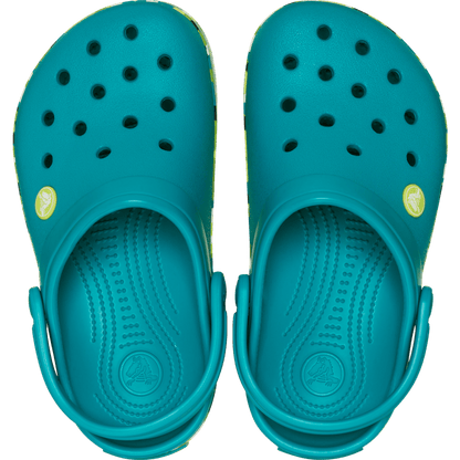 Kids' Crocband Glow Confetti Band Clog - US 1419