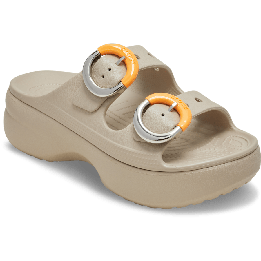 Women's Saturday Platform Dipped Buckle Sandal - US 3116