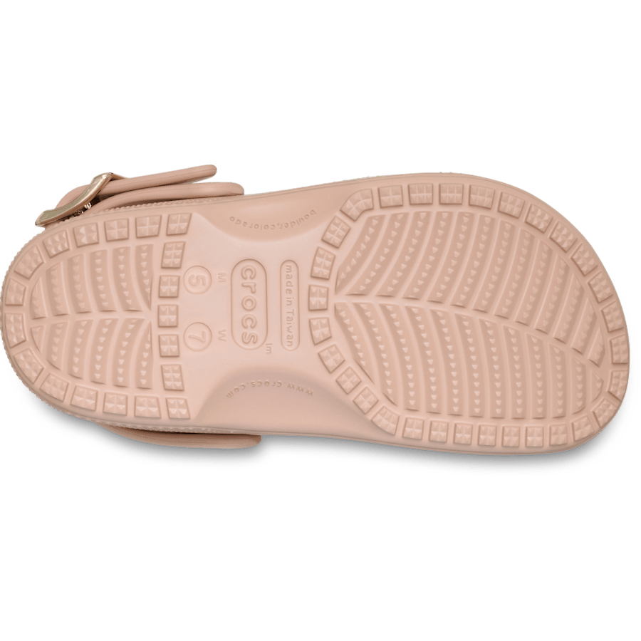 Classic Metallic Buckle Clog - US 4788