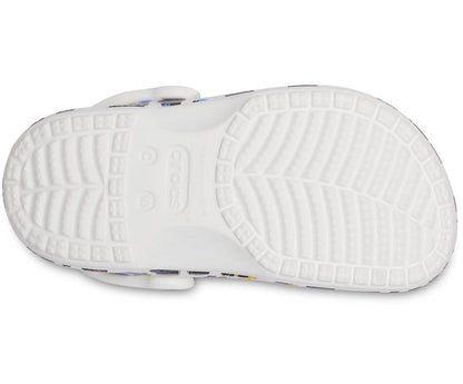 Girls/Boys Kids' Baya Graphic Clog White/leopard | Crocs Clogs