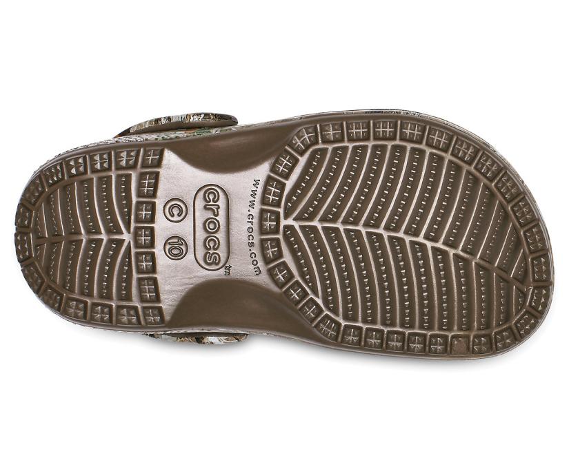 Girls/Boys Kids’ Classic Realtree Edge® Clog Walnut | Crocs Clogs