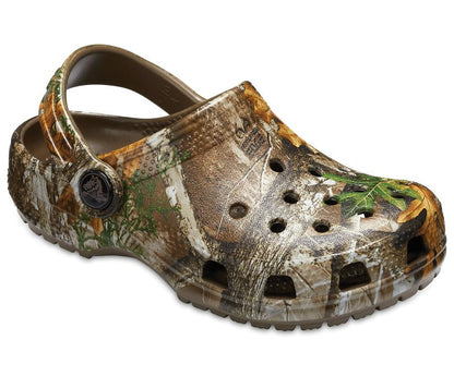 Girls/Boys Kids’ Classic Realtree Edge® Clog Walnut | Crocs Clogs