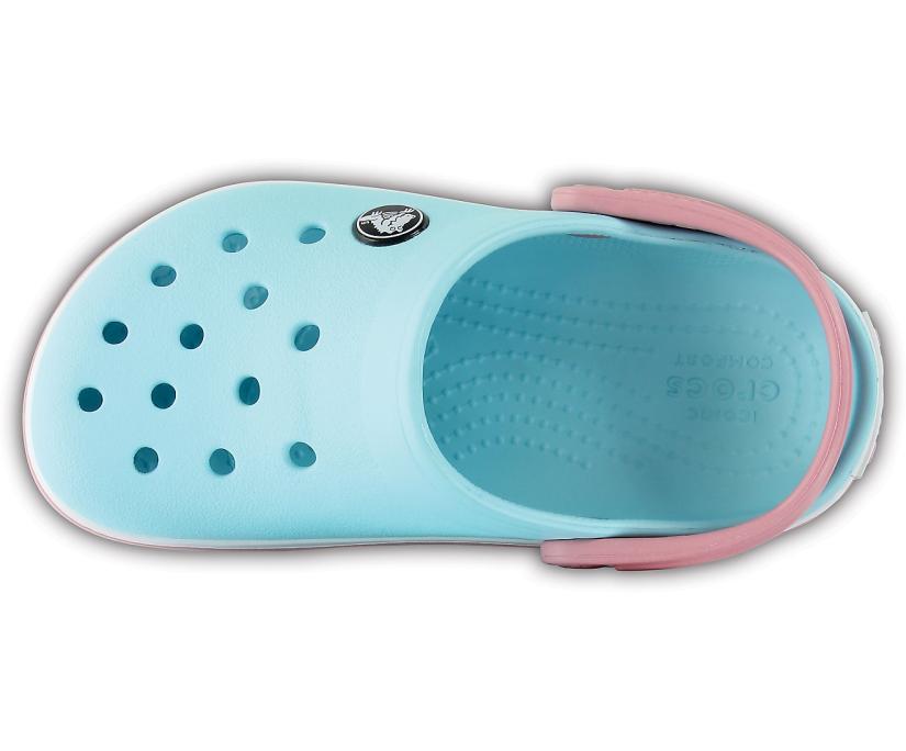 Girls/Boys Kids’ Crocband™ Clog Ice Blue/white | Crocs Clogs