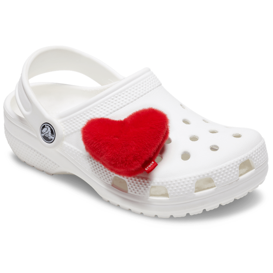 Red Fuzzy Heart - US 3671