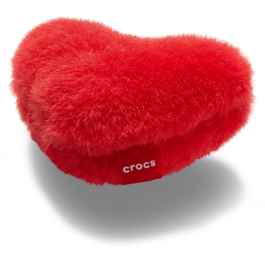 Red Fuzzy Heart - US 3671