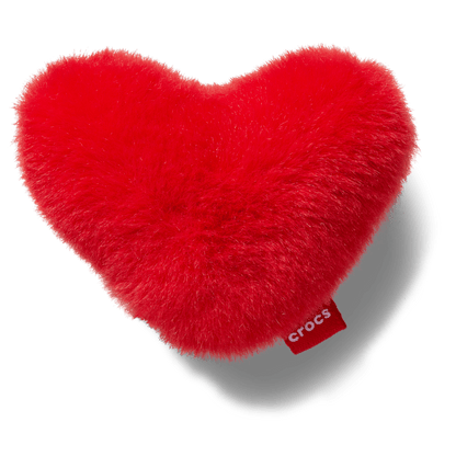 Red Fuzzy Heart - US 3671