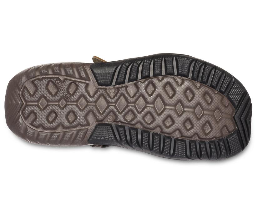 Men Swiftwater™ Mesh Deck Sandal Espresso | Crocs Sandals