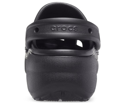 Women Classic Platform Clog Black | Crocs Clogs