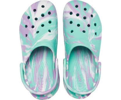Women Classic Platform Marbled Clog Pistachio / Multi | Crocs Clogs