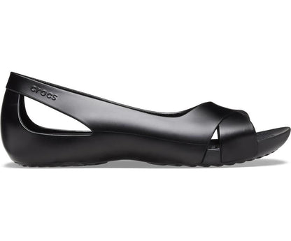 Women Crocs Serena Flat Black | Crocs Sandals