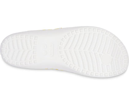 Women Kadee II Printed Flip White / Yellow Daisy | Crocs Sandals