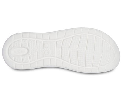 Women LiteRide™ Stretch Sandal Navy / White | Crocs Sandals