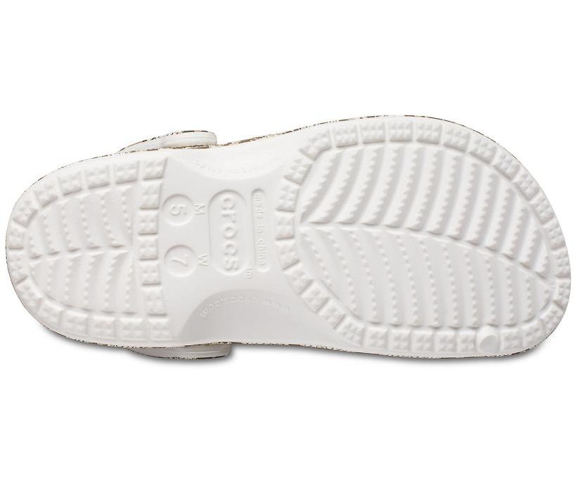 Women/Men Baya Seasonal Printed Clog Oyster / Mushroom | Crocs Clogs
