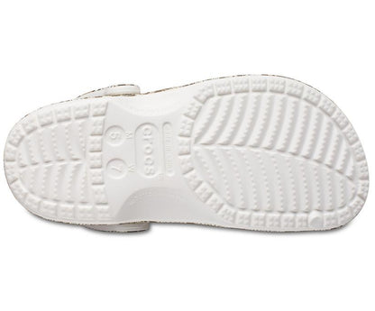 Women/Men Baya Seasonal Printed Clog Oyster / Mushroom | Crocs Clogs