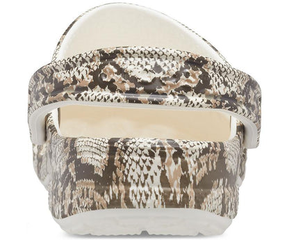 Women/Men Baya Seasonal Printed Clog Oyster / Mushroom | Crocs Clogs