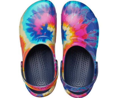 Women/Men Bistro Graphic Clog Navy | Crocs Clogs