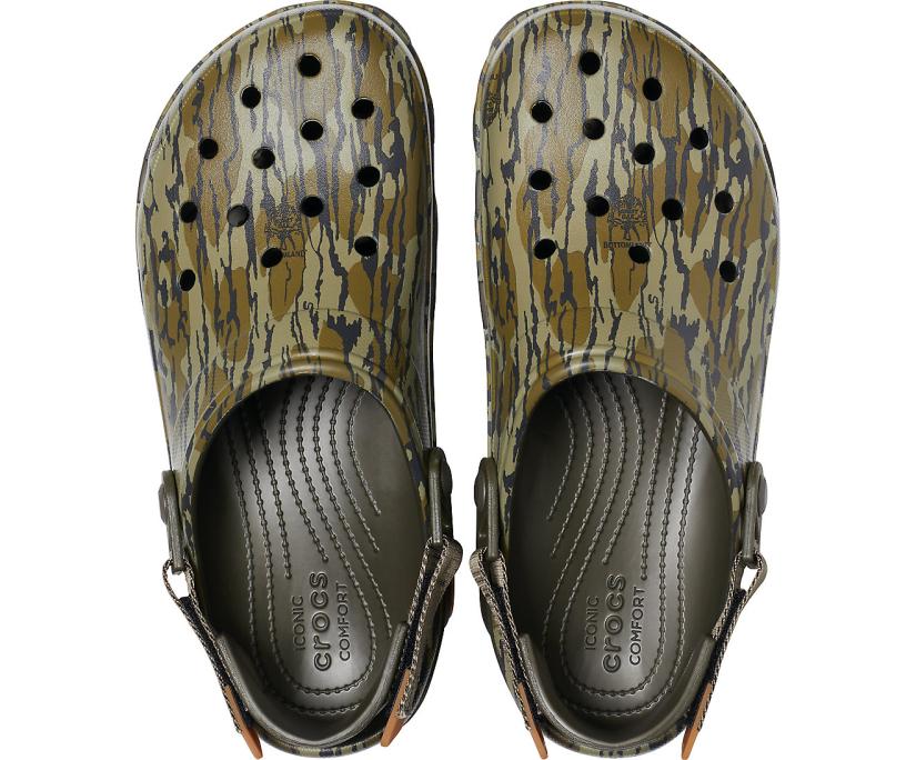 Women/Men Classic All-Terrain Mossy Oak® Bottomland® Clog Khaki | Crocs Clogs