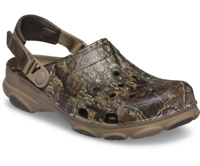 Women/Men Classic All-Terrain Realtree Timber® Clog Khaki | Crocs Clogs