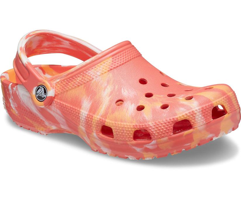 Women/Men Classic Marbled Clog Fresco / Multi | Crocs Clogs
